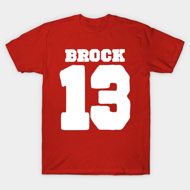 Brock 13 T-Shirt by Megadorim